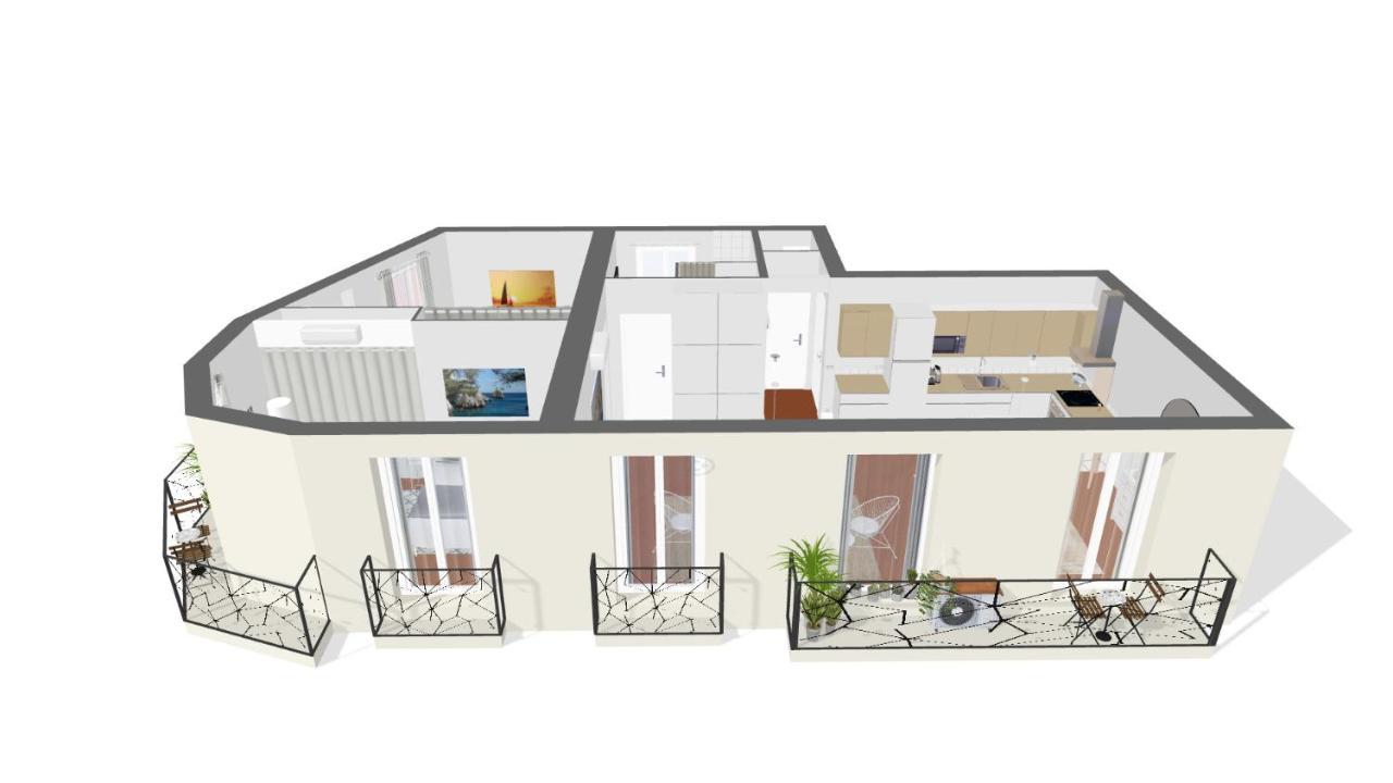 Coup De Coeur Vieux Port-Republique Apartman Marseille Kültér fotó
